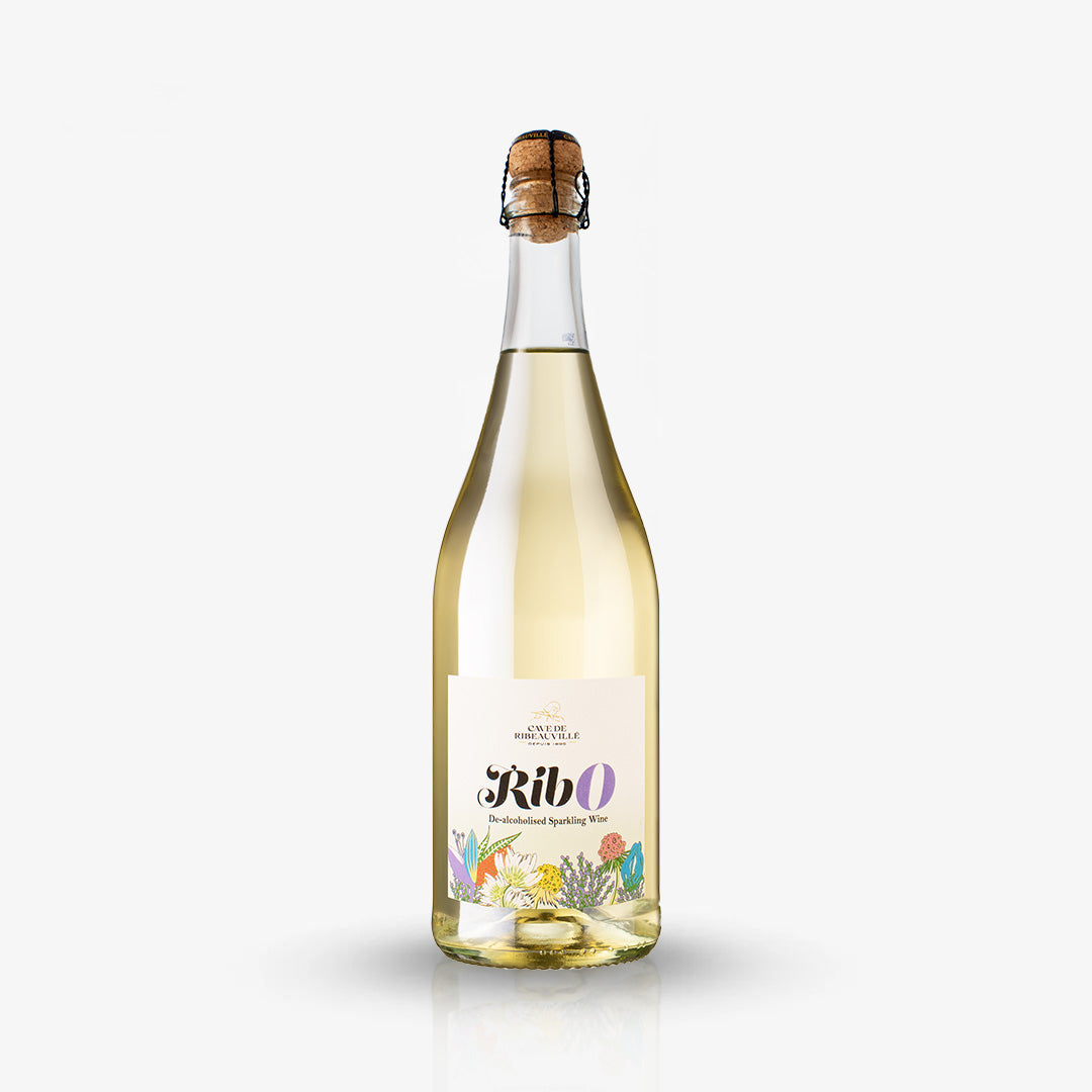 RIB0 SPARKLING: un pétillant sans alcool de la Cave de Ribeauvillé
