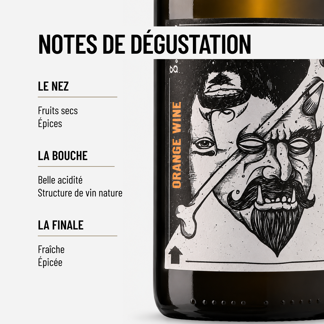 EVIL TWIN: pour les fans de vin orange, naturellement sans-alcool!