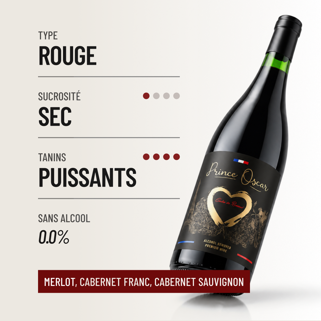PRINCE OSCAR: un sans alcool du Clos de Boüard!