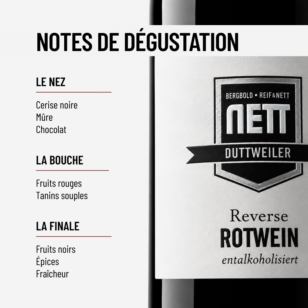REVERSE ROT: le vin rouge fruité et sec de Bergdolt-Reif und Nett