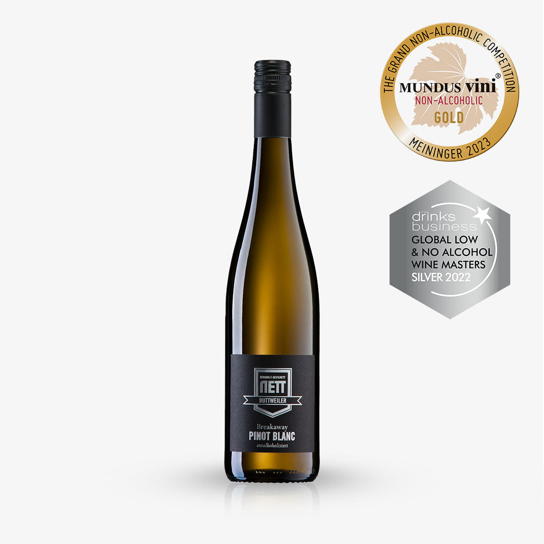BREAKAWAY PINOT BLANC: légèrement boisé et sans-alcool de Bergdolt-Nett