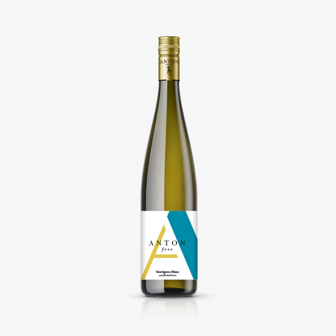 SAUVIGNON BLANC FREE: la version sans alcool d'un sauvignon fruité et frais par Matthias Anton.