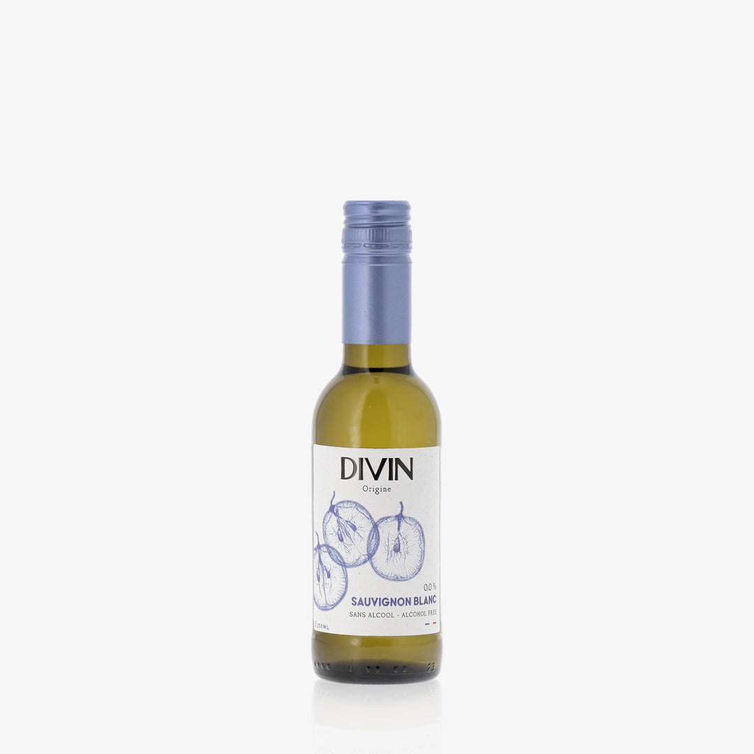 DIVIN SAUVIGNON BLANC 0,25 L: un vif fruité et vif, en petite bouteille!