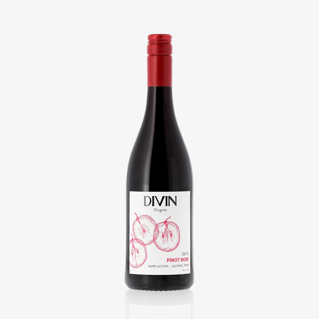 DIVIN Pinot Noir: les saveurs fruitées d'un pinot sans alcool.