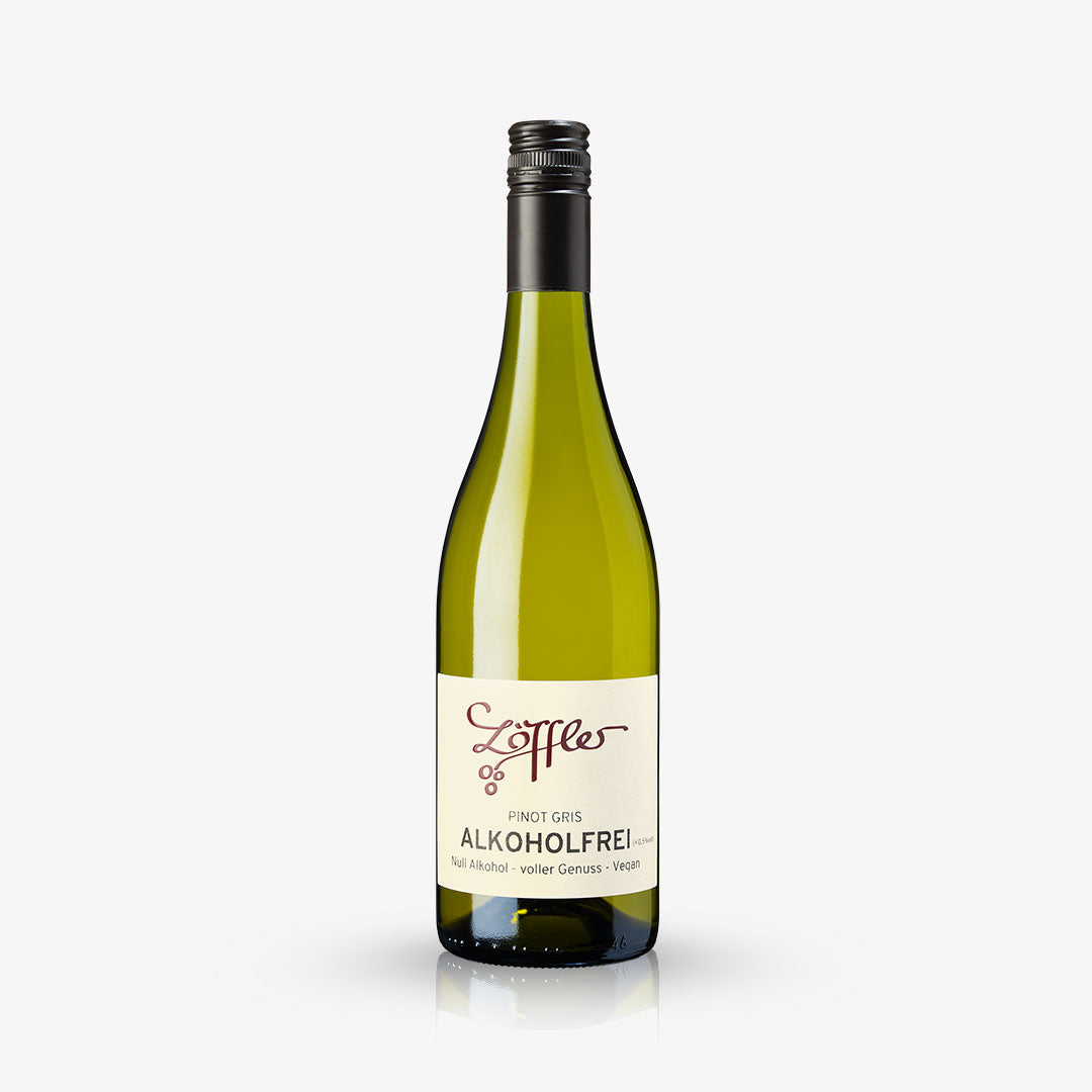 NULL ALKOHOL PINOT GRIS: le fruité gourmand d'un Pinot Gris vieilles vignes.