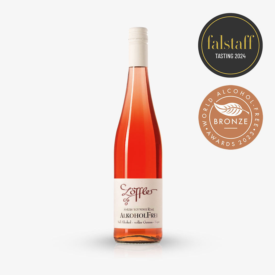 NULL ALKOHOL ROSÉ: Pinot noir rosé sans alcool de Löffler