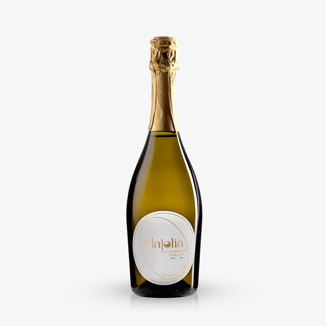 LE MAJOLIA - LE CHARDONNAY PÉTILLANT: le charme du chardonnay en version effervescente.