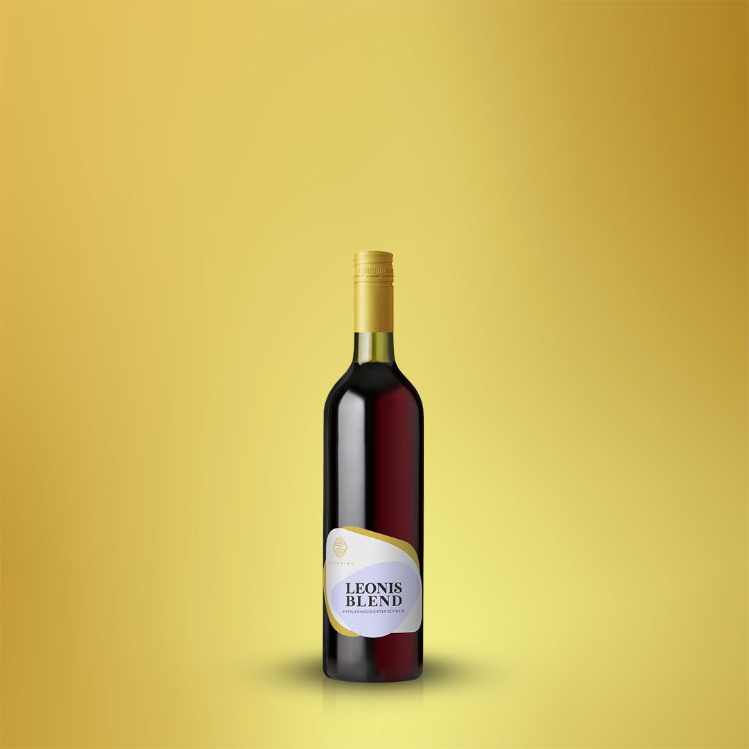 ZERONIMO LEONIS BLEND 0,375L: demi-bouteille Top qualité en vin rouge sans alcool!