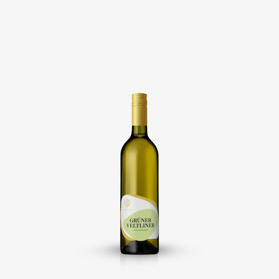 ZERONIMO GRÜNER VELTLINER 0,375: le cépage iconique autrichien sans alcool, en demi-bouteille!