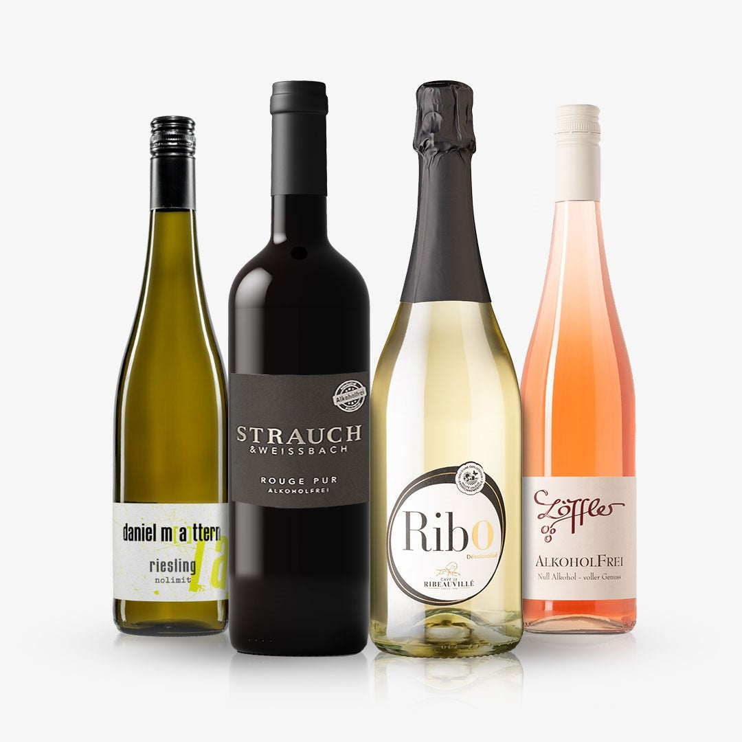 KIT DEBUTANT Découvrez le meilleur du vin sans alcool avec notre coffret dégustation