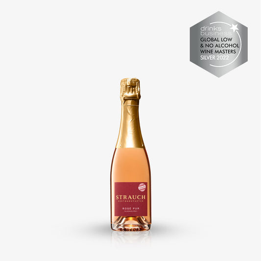 ROSÉ PUR BIO: Vin pétillant rosé en demi-bouteille par la Maison Strauch