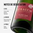 BLANC PUR BIO: vin pétillant sans alcool de la Maison Strauch