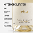 BOLLE BLANC DE BLANCS 0,375: un pétillant fruité et raffiné, en demie-bouteille.