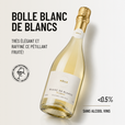 BOLLE BLANC DE BLANCS: très élégant et raffiné ce pétillant fruité!