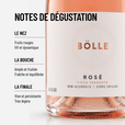 BOLLE ROSÉ SPARKLING 0,375: bulles fines aux arômes de fruits rouges, en demie-bouteille