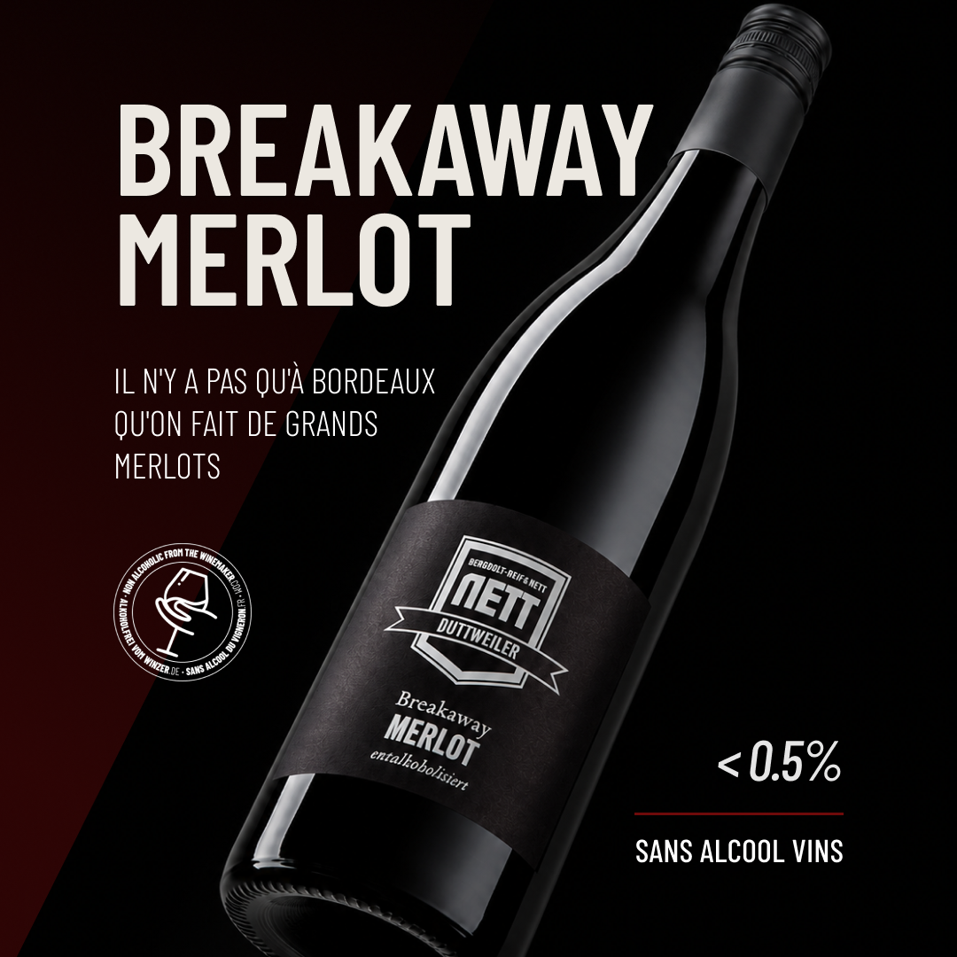 BREAKAWAY MERLOT: il n'y a pas qu'à Bordeaux qu'on fait de grands Merlots