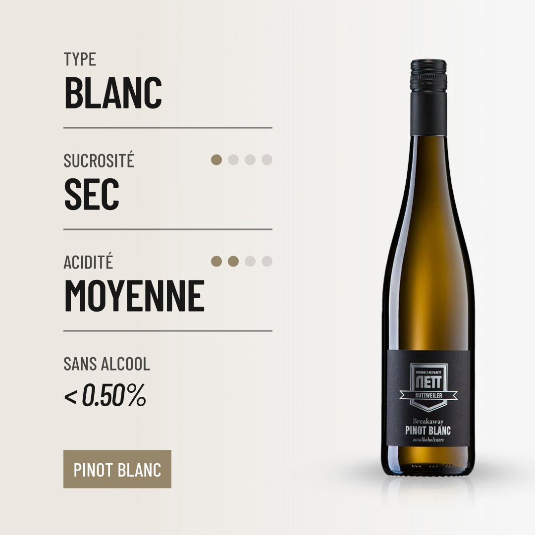 Breakaway Pinot Blanc – sans alcool