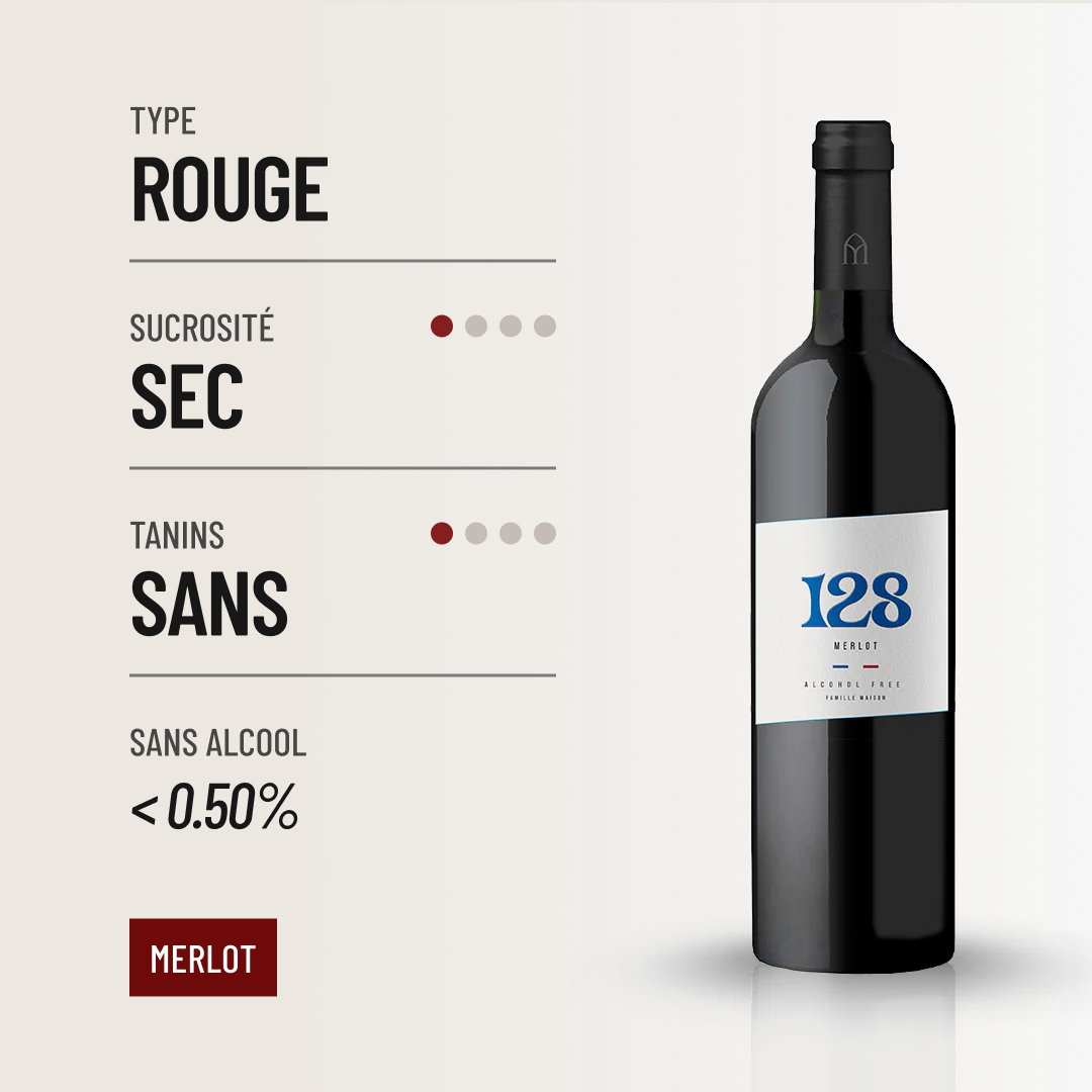 CUVÉE 128: le merlot gourmand qu'il vous faut!