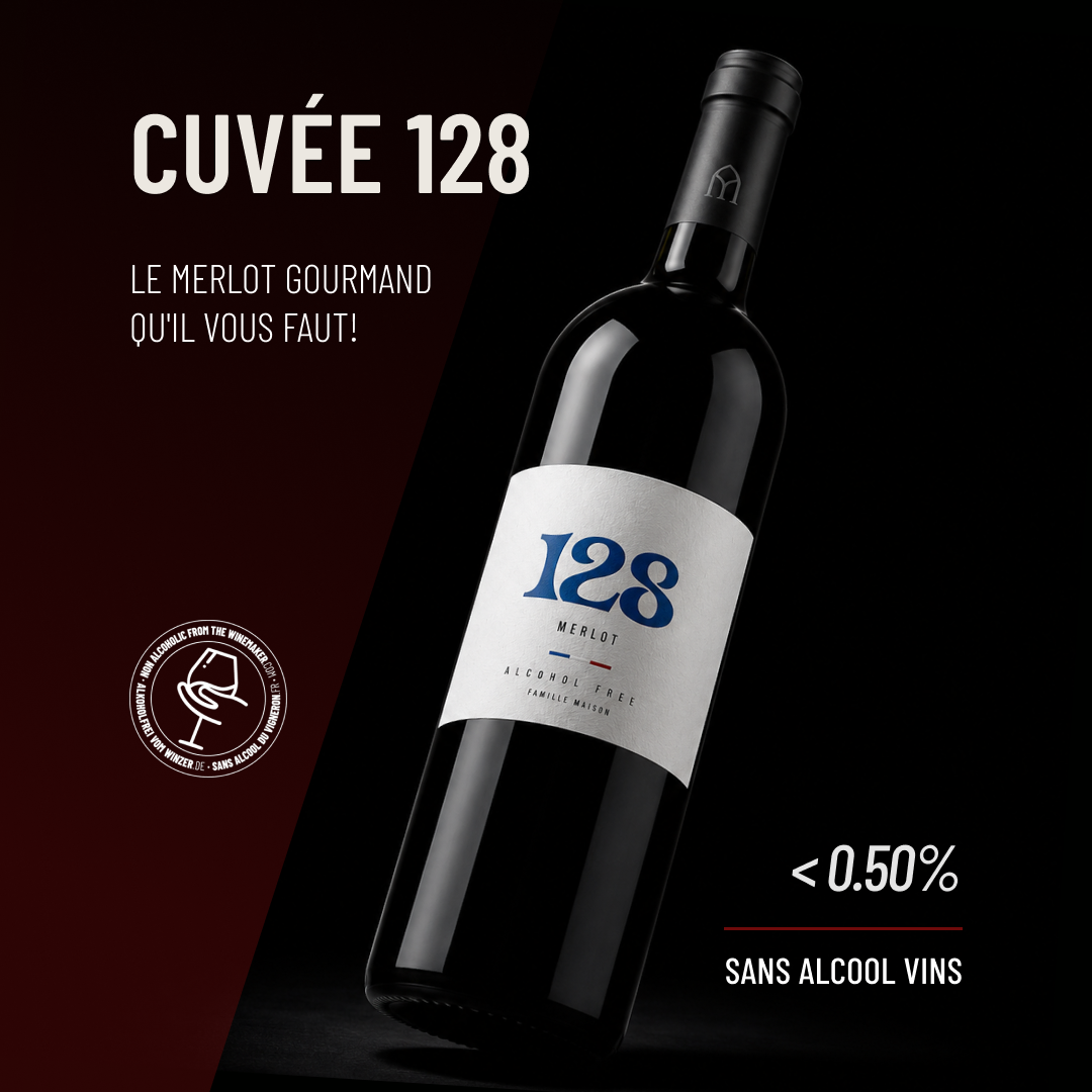 CUVÉE 128: le merlot gourmand qu'il vous faut!