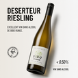 DESERTEUR RIESLING: Excellent vin sans alcool de Bibo Runge.