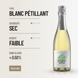 DESERTEUR SPARKLING RIESLING : un pétillant sans alcool vif et sec, quel plaisir!