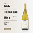 DIVIN CHENIN: vif et floral avec 0,0% d'alcool