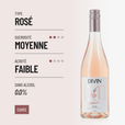DIVIN ROSÉ: pour rosir de plaisir avec 0,0 % d'alcool