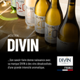 DIVIN VIGNERON BLANC DE BLANCS: un pétillant sans-alcool à l'allure folle.