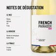 FRENCH PARADOX SPARKLING: fruité, vif et de la région de Frédéric.