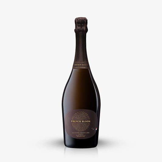 FRENCH BLOOM LA CUVÉE: des bulles millésimées d'une grande finesse, sans alcool!