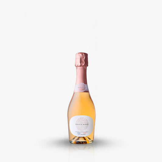 FRENCH BLOOM Rosé 0,375L: : des bulles rosées sans-alcool en demi-bouteille.