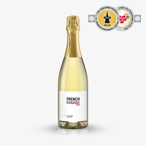 FRENCH PARADOX SPARKLING: fruité, vif et de la région de Frédéric.