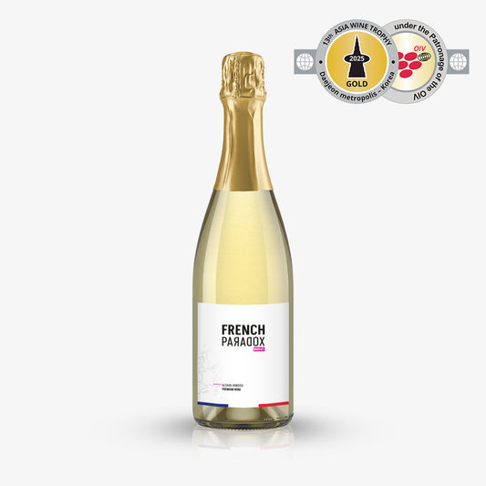 FRENCH PARADOX SPARKLING: fruité, vif et de la région de Frédéric.