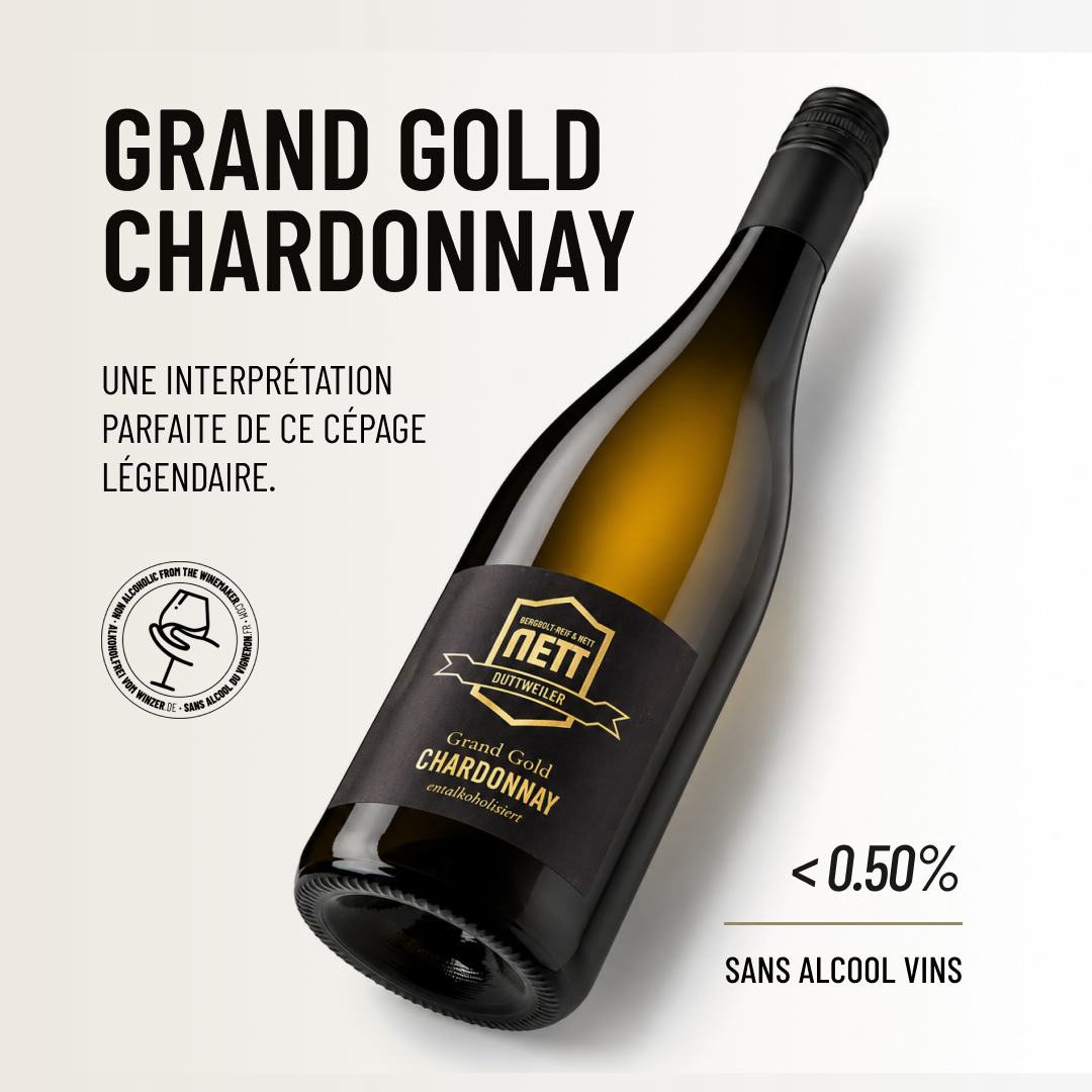 GRAND GOLD CHARDONNAY: une interprétation parfaite de ce cépage légendaire.
