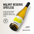 NOLIMIT RESERVE SPÄTLESE: le meilleur des arômes gourmands pour cette Vendanges Tardives sans-alcool.