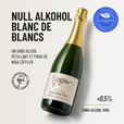NULL ALKOHOL BLANC DE BLANCS: un sans alcool pétillant et frais de W&A Löffler