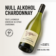 NULL ALKOHOL CHARDONNAY: toute la rondeur généreuse du cépage Chardonnay.