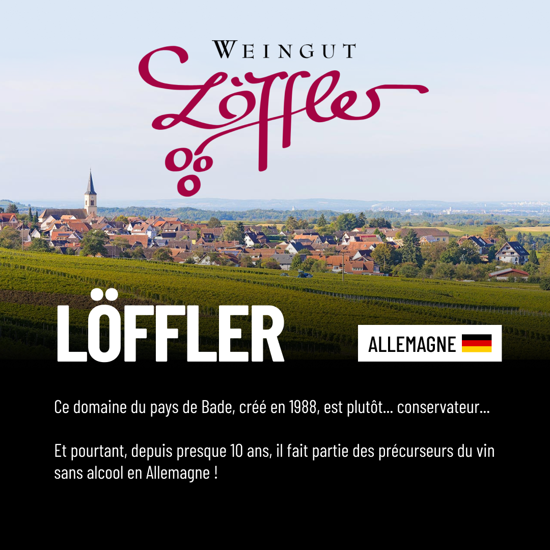 NULL ALKOHOL BLANC DE BLANCS: un sans alcool pétillant et frais de W&A Löffler