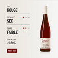 NULL ALKOHOL ROT: le pinot noir sans alcool de Löffler