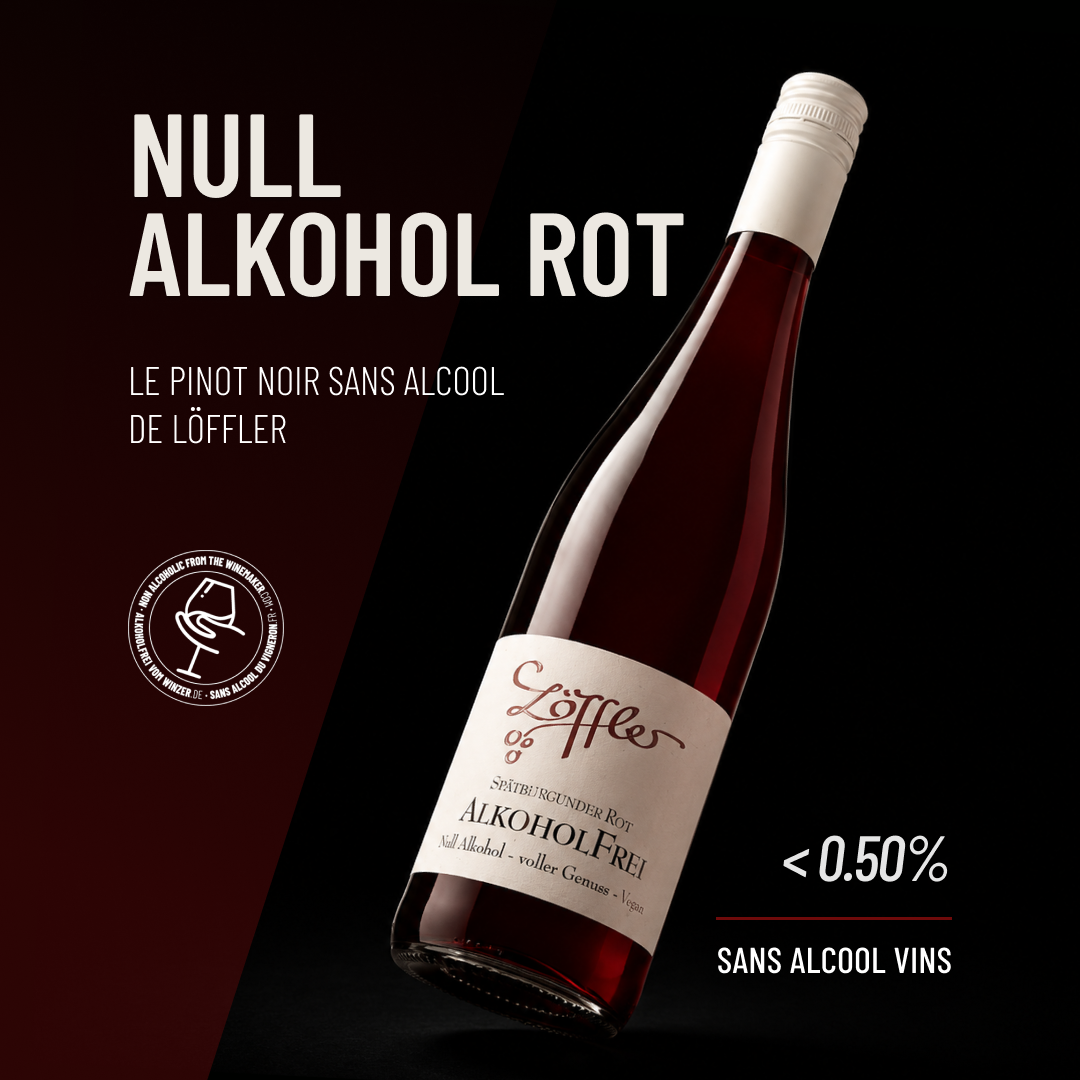 NULL ALKOHOL ROT: le pinot noir sans alcool de Löffler