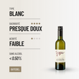 NULL ALKOHOL SWEET JANUARY: exceptionnel vin de glace sans alcool.