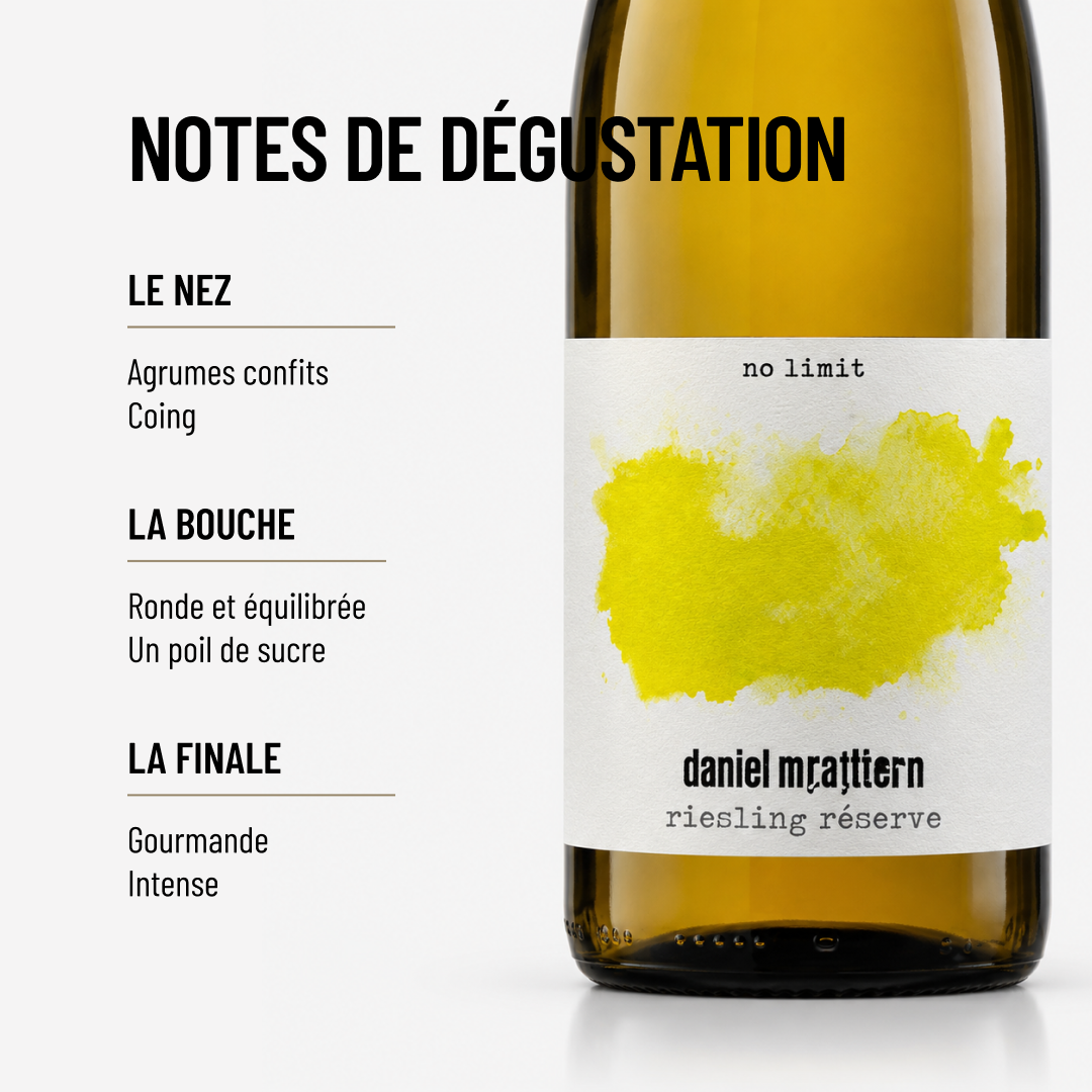 NOLIMIT RESERVE SPÄTLESE: le meilleur des arômes gourmands pour cette Vendanges Tardives sans-alcool.