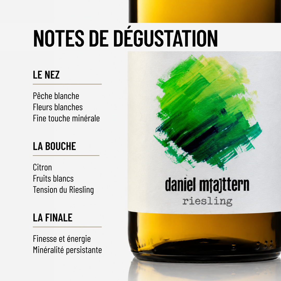 NOLIMIT RIESLING: Riesling sans alcool de Daniel Mattern