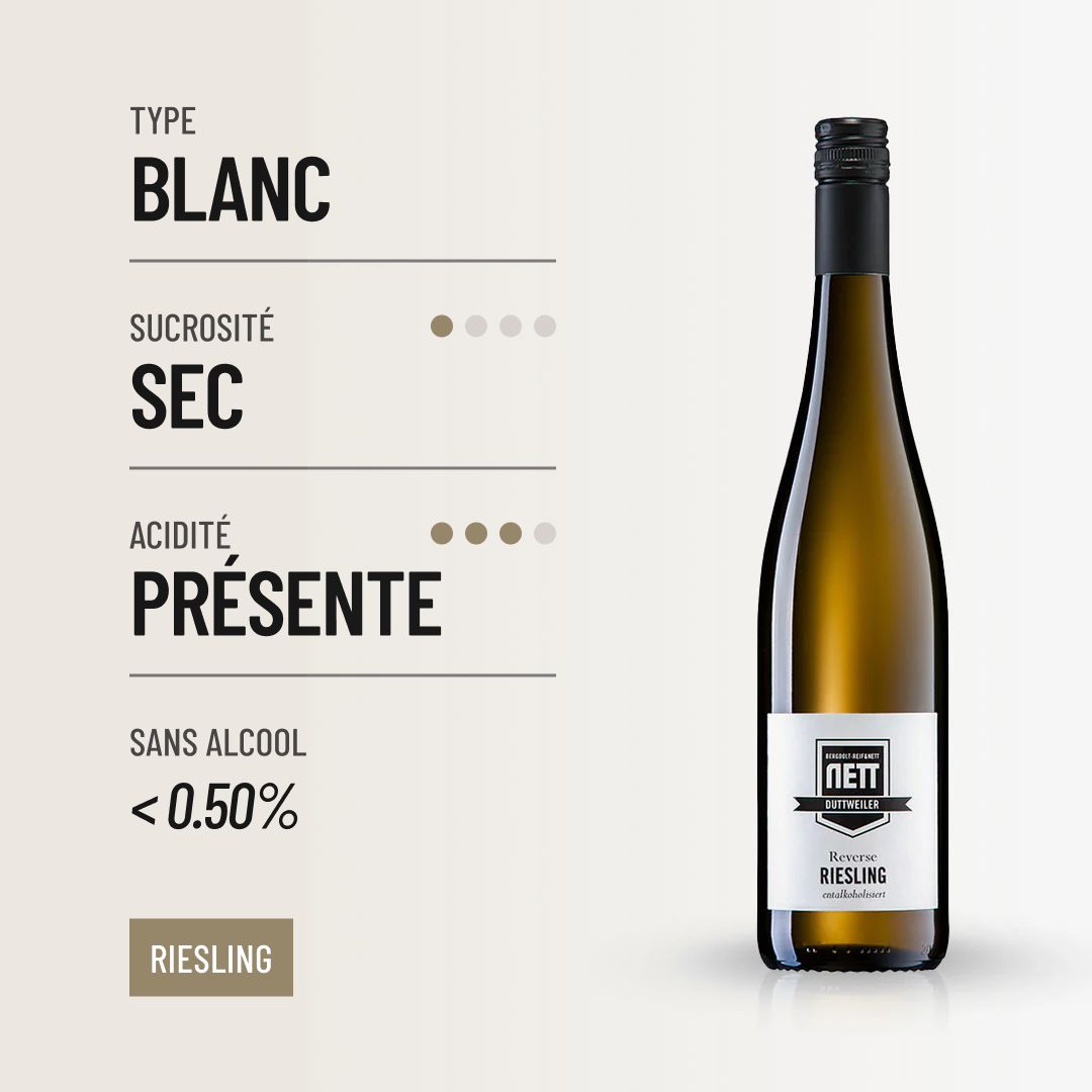 REVERSE RIESLING: un Riesling sec de Bergdolt-Nett