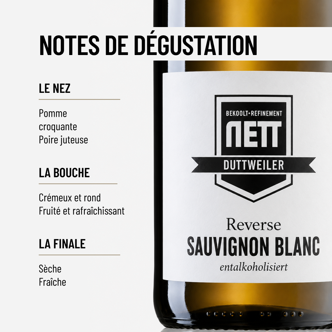REVERSE SAUVIGNON BLANC: le Sauvignon sec de Bergdolt-Nett