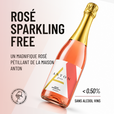 ROSÉ SPARKLING FREE: un magnifique rosé pétillant de la Maison Anton