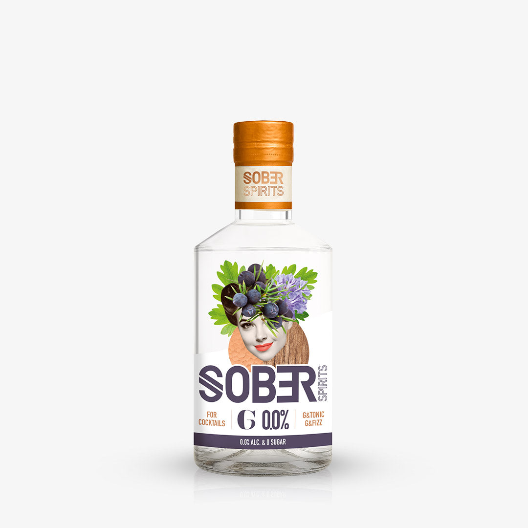 SOBER SPIRITS - G: typique d'un Dry London, l'alternative au gin, 0% alcool.