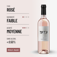 TIP TOP ROSÉ: le rosé sans alcool frais et fruité des vignboles Raguenot.