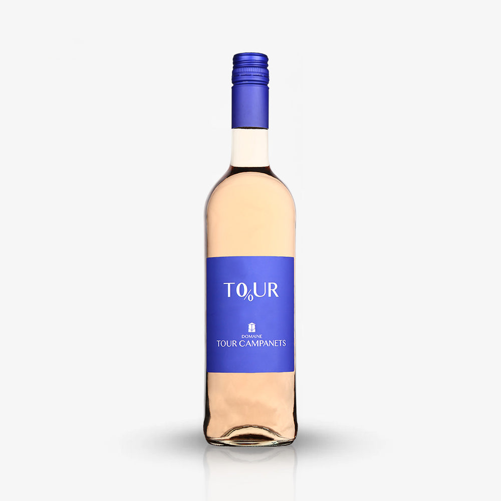 TO%UR CAMPANETS: tout le charme d'un rosé de Provence sans-alcool.