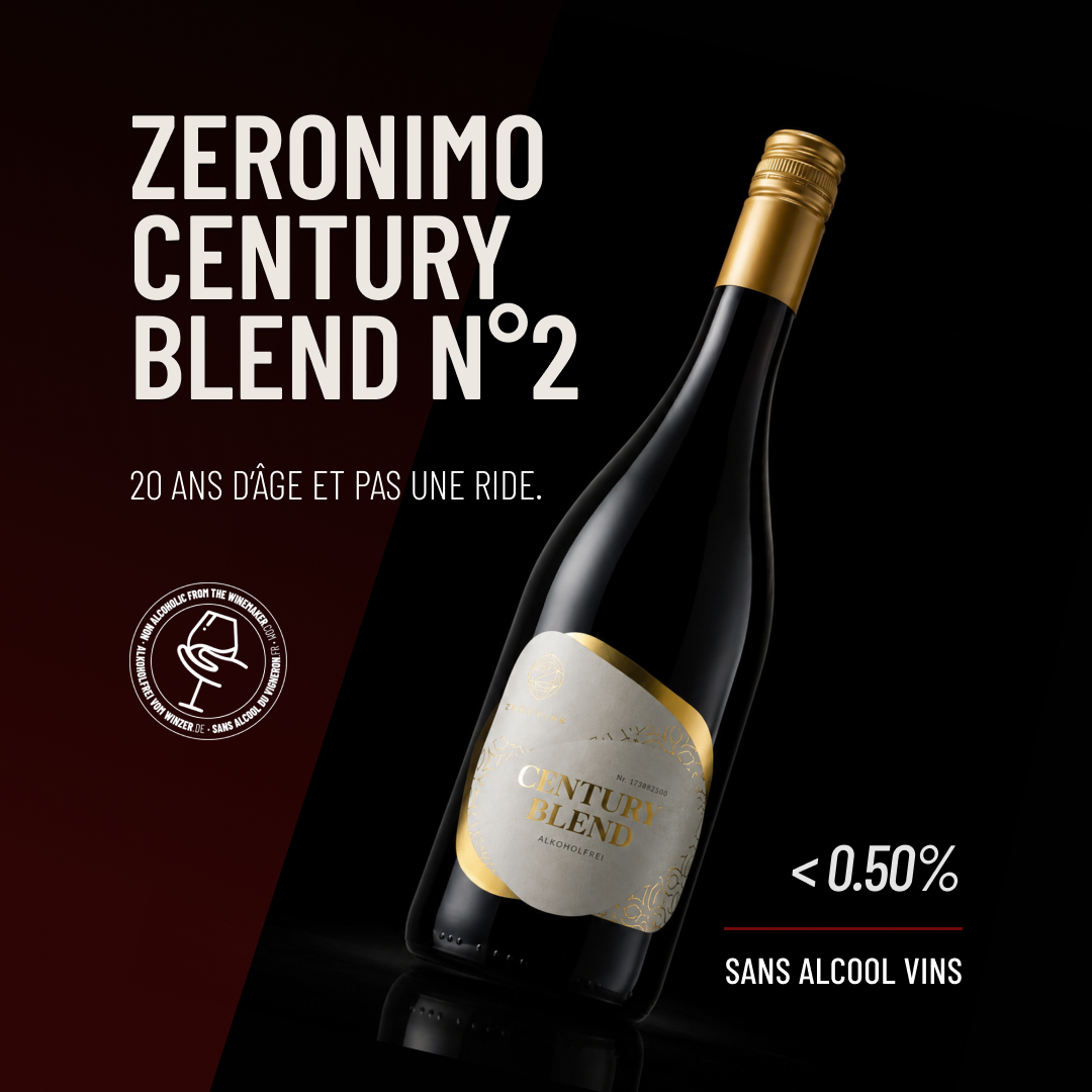 ZERONIMO CENTURY BLEND N°2: 20 ans d’âge et pas une ride.